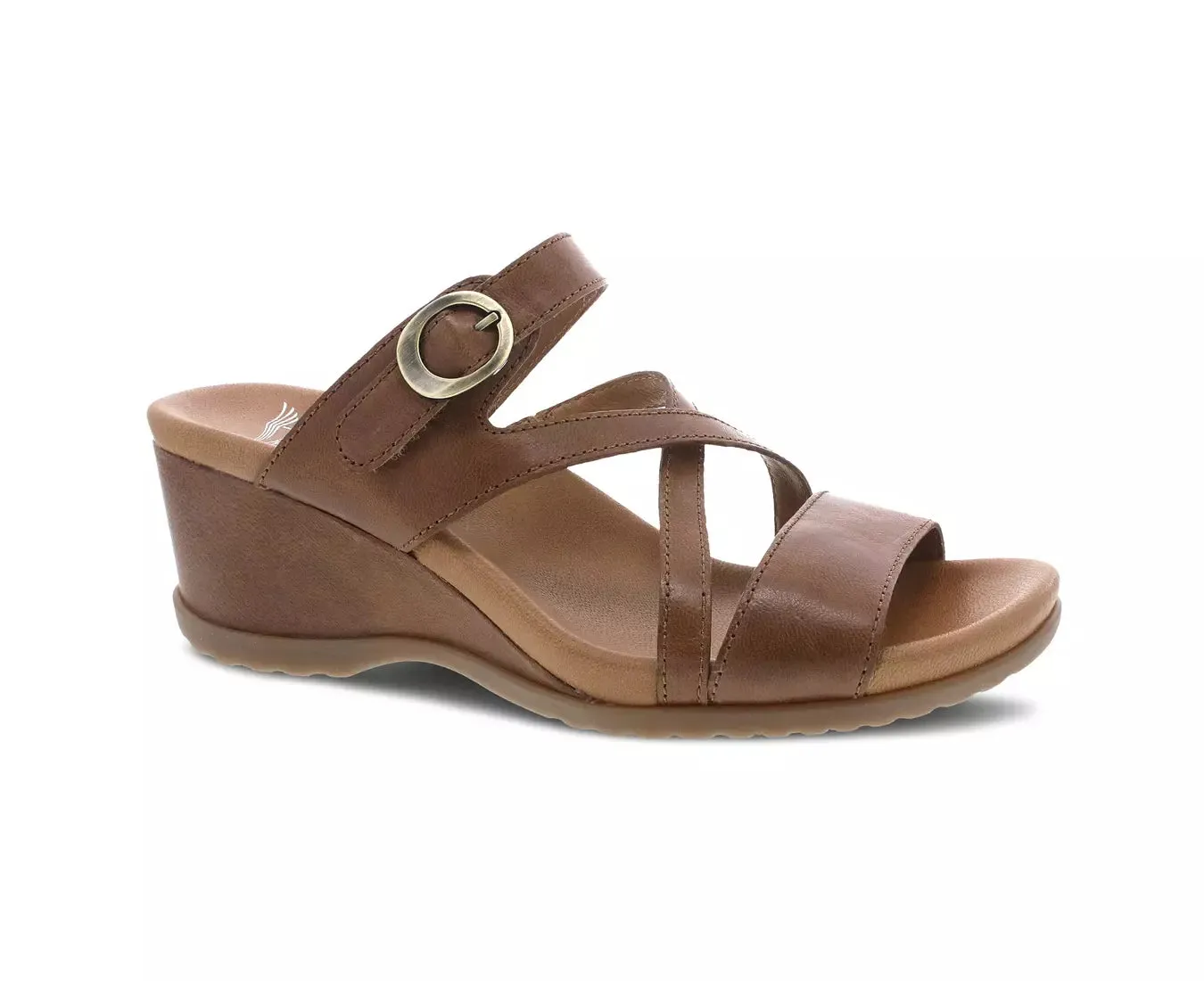 Dansko Women's Ana Tan Glazed Kid Leather 1610151200