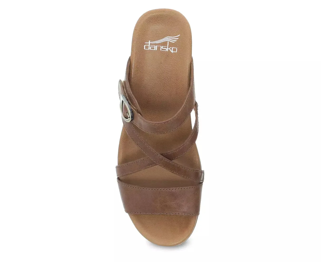 Dansko Women's Ana Tan Glazed Kid Leather 1610151200