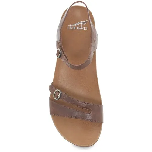 Dansko Women's Janelle Tan Glazed Kid Leather 6210150300