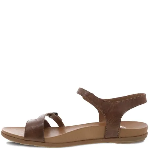 Dansko Women's Janelle Tan Glazed Kid Leather 6210150300
