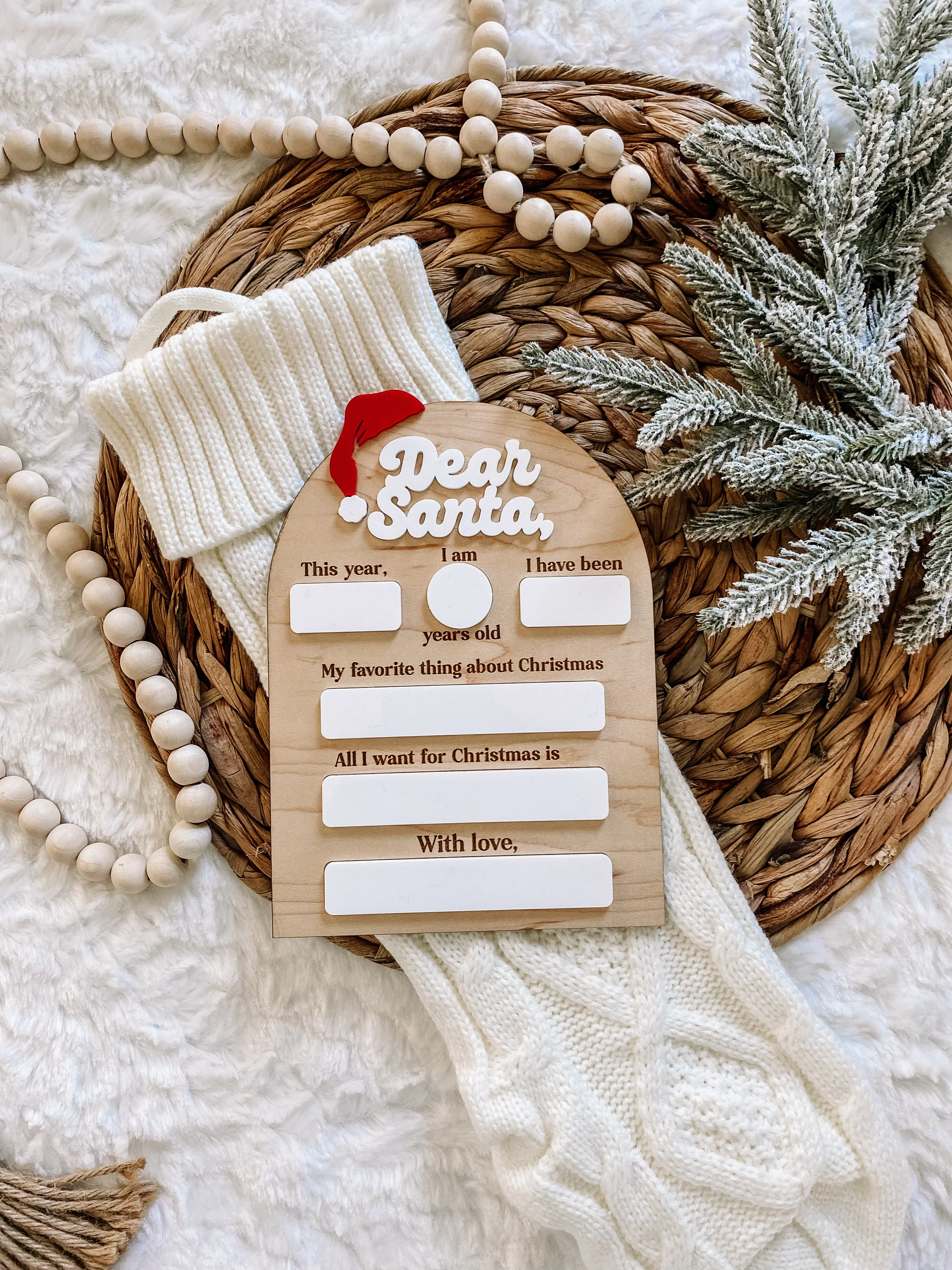 Dear Santa Chistmas Board