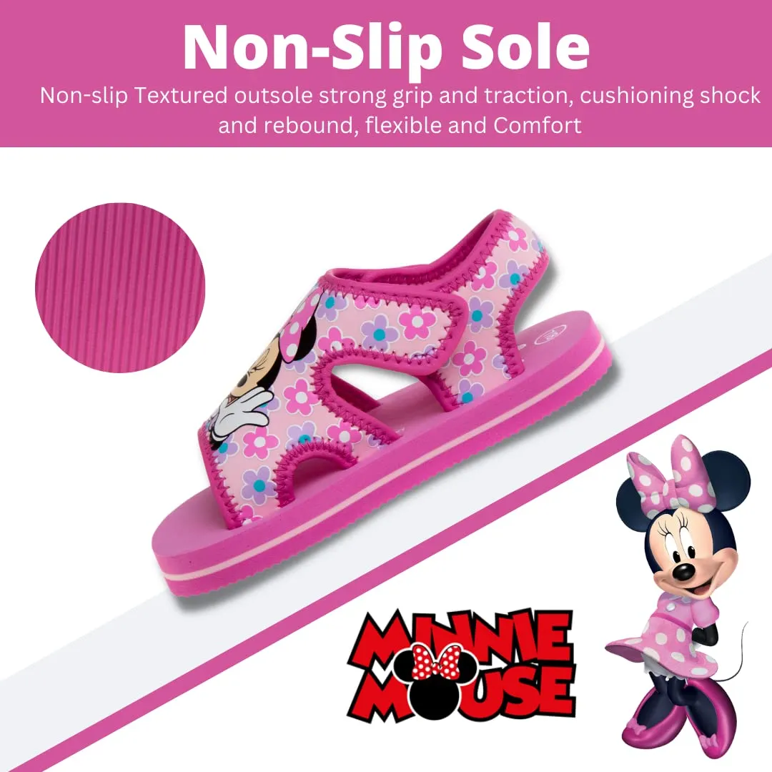 Disney Minnie Mouse Sandals - slip-on quick dry waterproof (toddler/little kid)