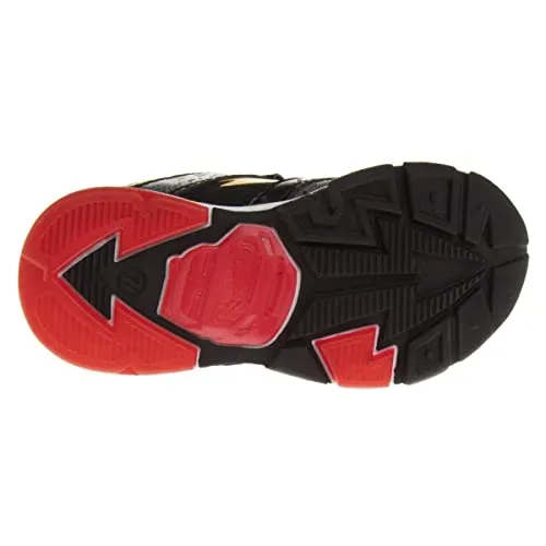 Disney Pixar Cars LED Light Up Sneakers - Lightning McQueen Shoes Kids Lightweight Tennis Breathable Athletic Shoe (Size Toddler - Little Kids)