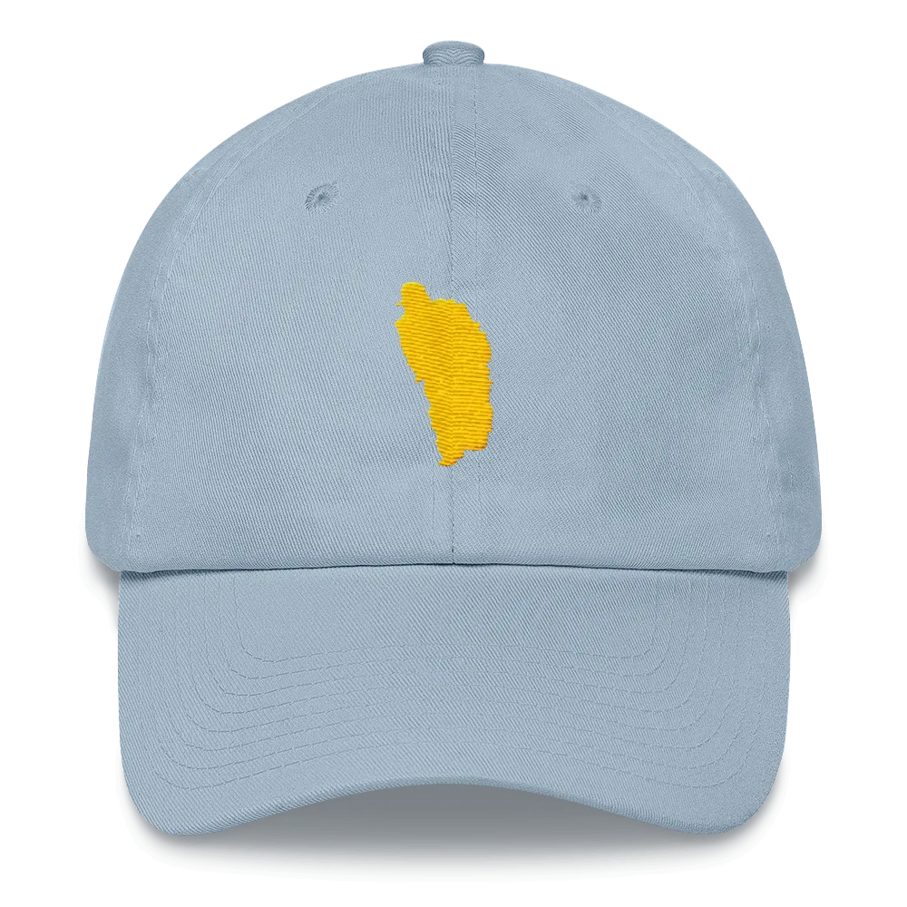 Dominica Gold Dad Hat