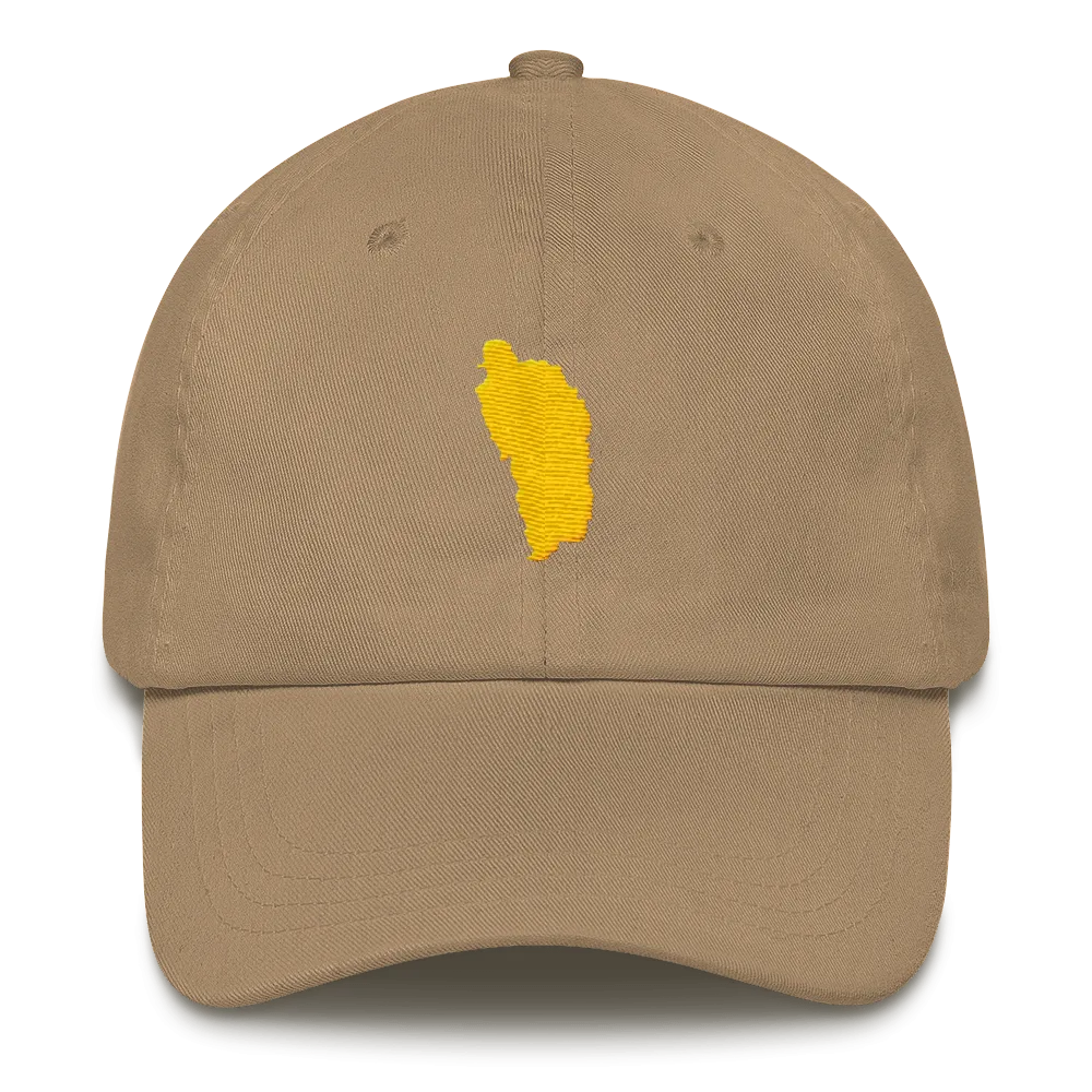 Dominica Gold Dad Hat
