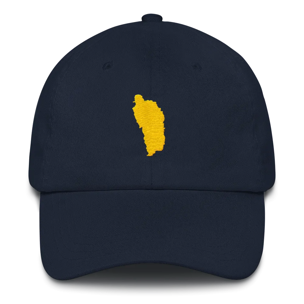Dominica Gold Dad Hat