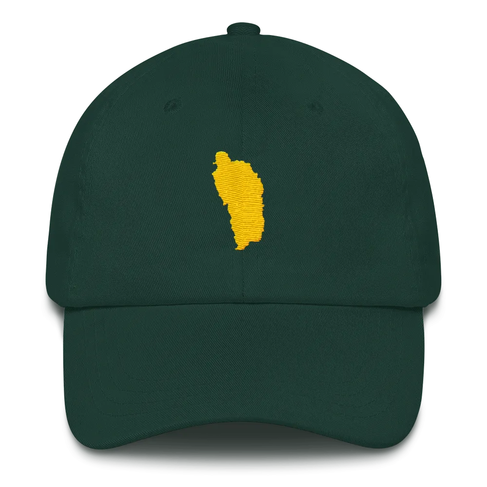 Dominica Gold Dad Hat