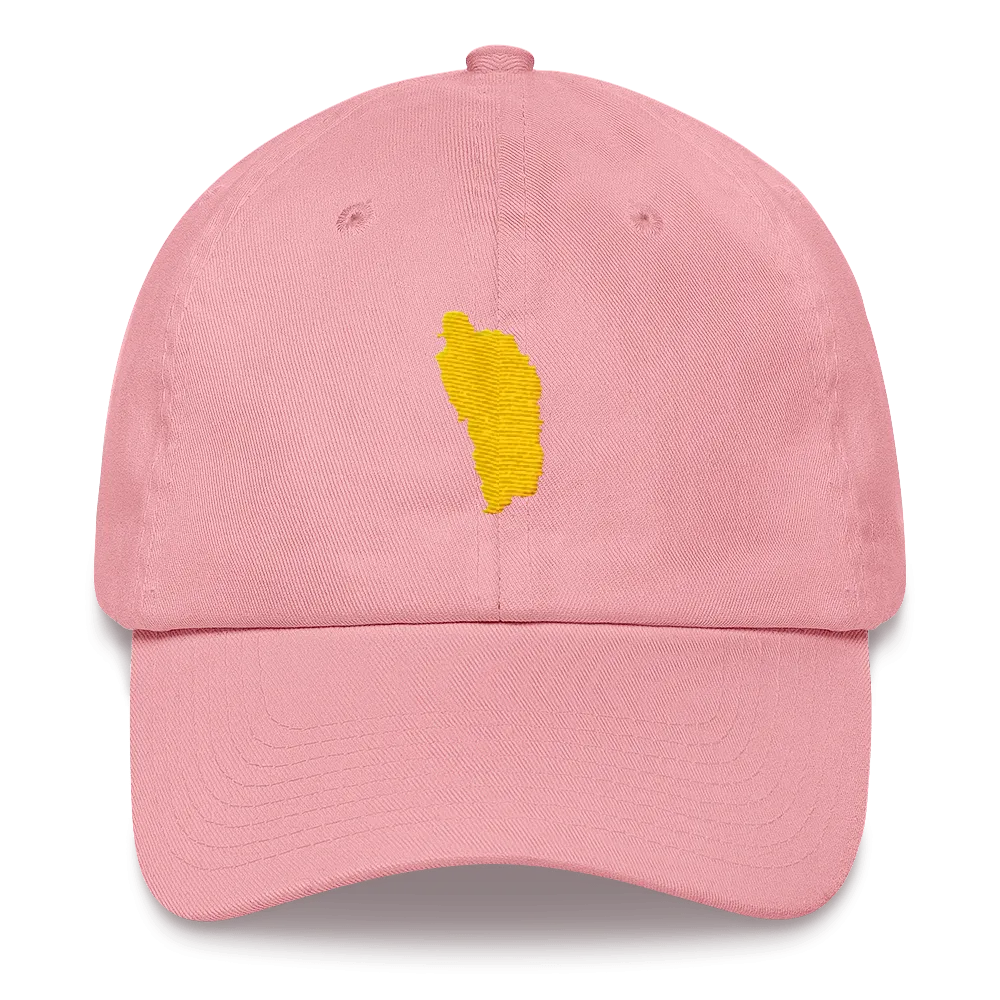 Dominica Gold Dad Hat