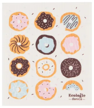 Donuts Swedish Dishcloth