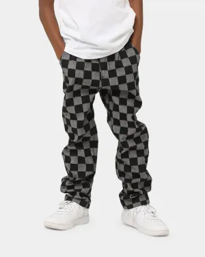 EN ES KIDS Kid's 90's Checkerboard Pants Black Check