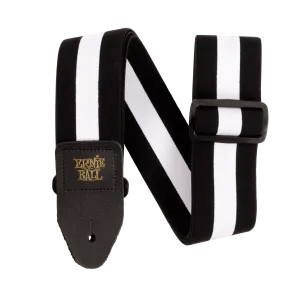 Ernie Ball Stretch Comfort Strap - Racer White