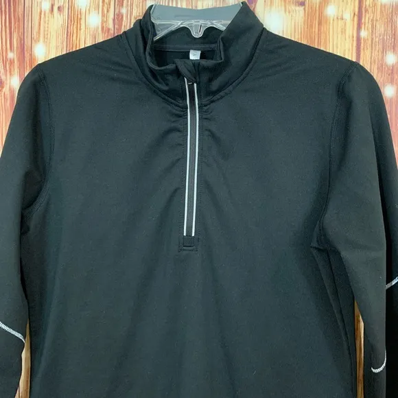 Fabletics Running Jacket Black Size Medium Emery