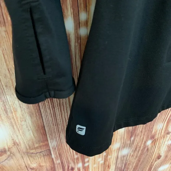 Fabletics Running Jacket Black Size Medium Emery