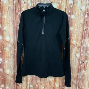 Fabletics Running Jacket Black Size Medium Emery