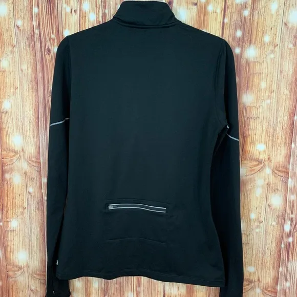 Fabletics Running Jacket Black Size Medium Emery
