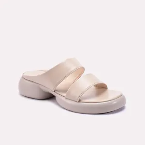 Fawn Double Strap Chunky Casual Slippers 0413126