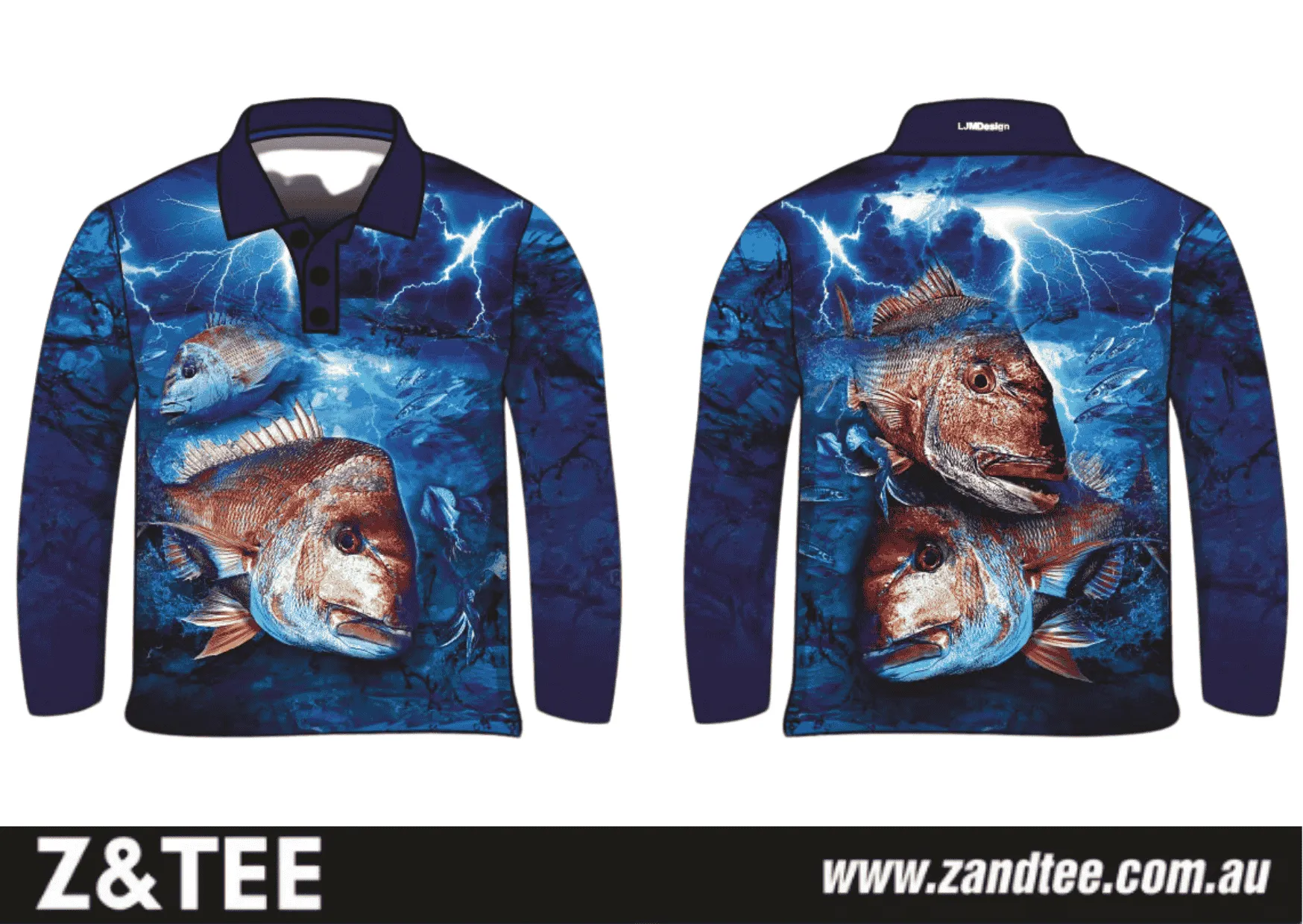 Fishing | Thunderstorm Snapper Fishing Shirt ★Pre-Order★