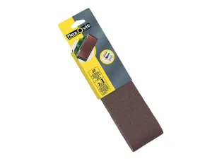 Flexovit Cloth Sanding Belts 533 X 75Mm 120G Fine (Pack Of 2)