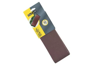 Flexovit Cloth Sanding Belts 610 X 100Mm 120G Fine (Pack Of 4)