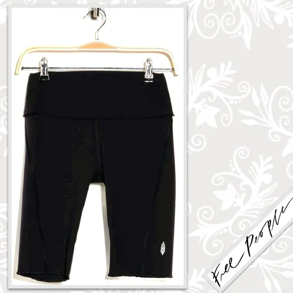 Free People FP Movement Heart Rate Shorts in Black