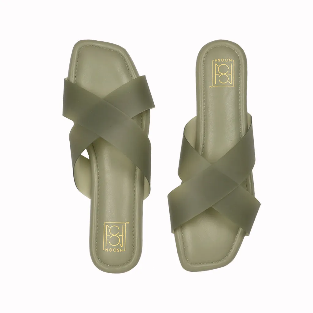 Frost Criss Cross Slippers