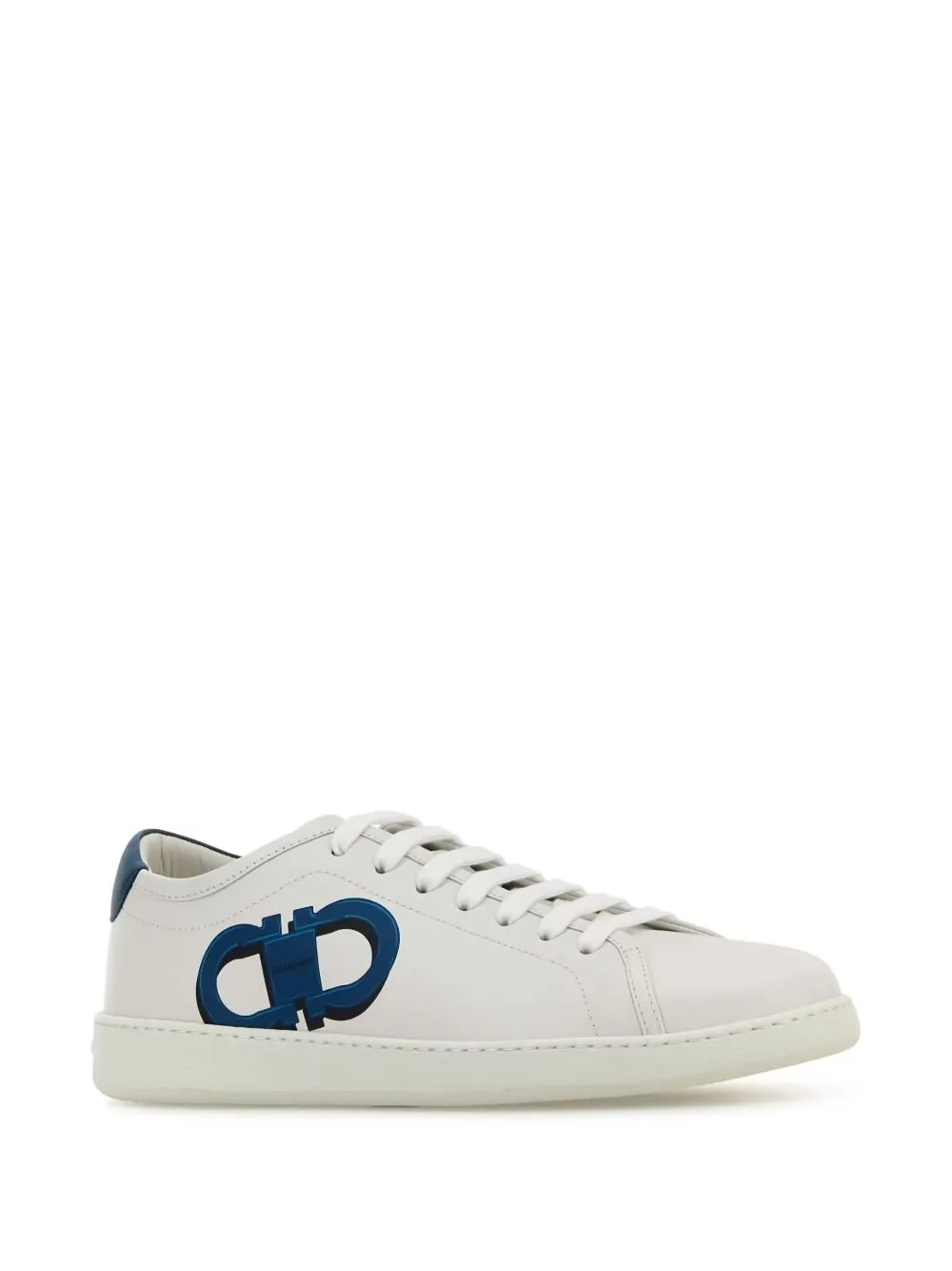 Gancini leather sneakers