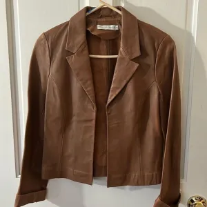 Garfield &amp; Marks Brown leather Jacket