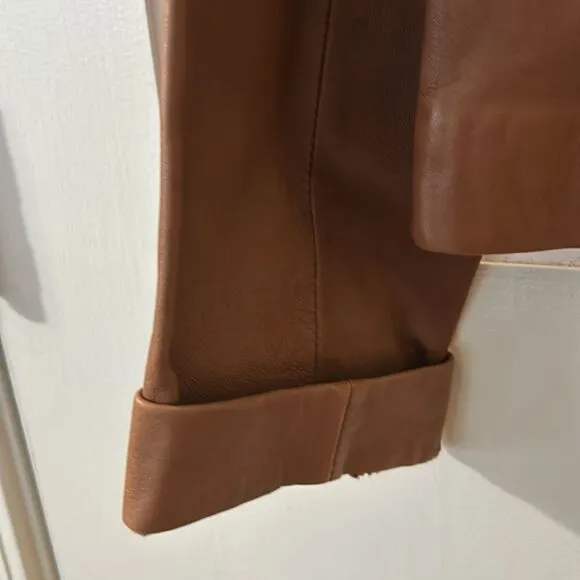 Garfield &amp; Marks Brown leather Jacket