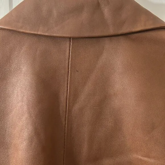 Garfield &amp; Marks Brown leather Jacket