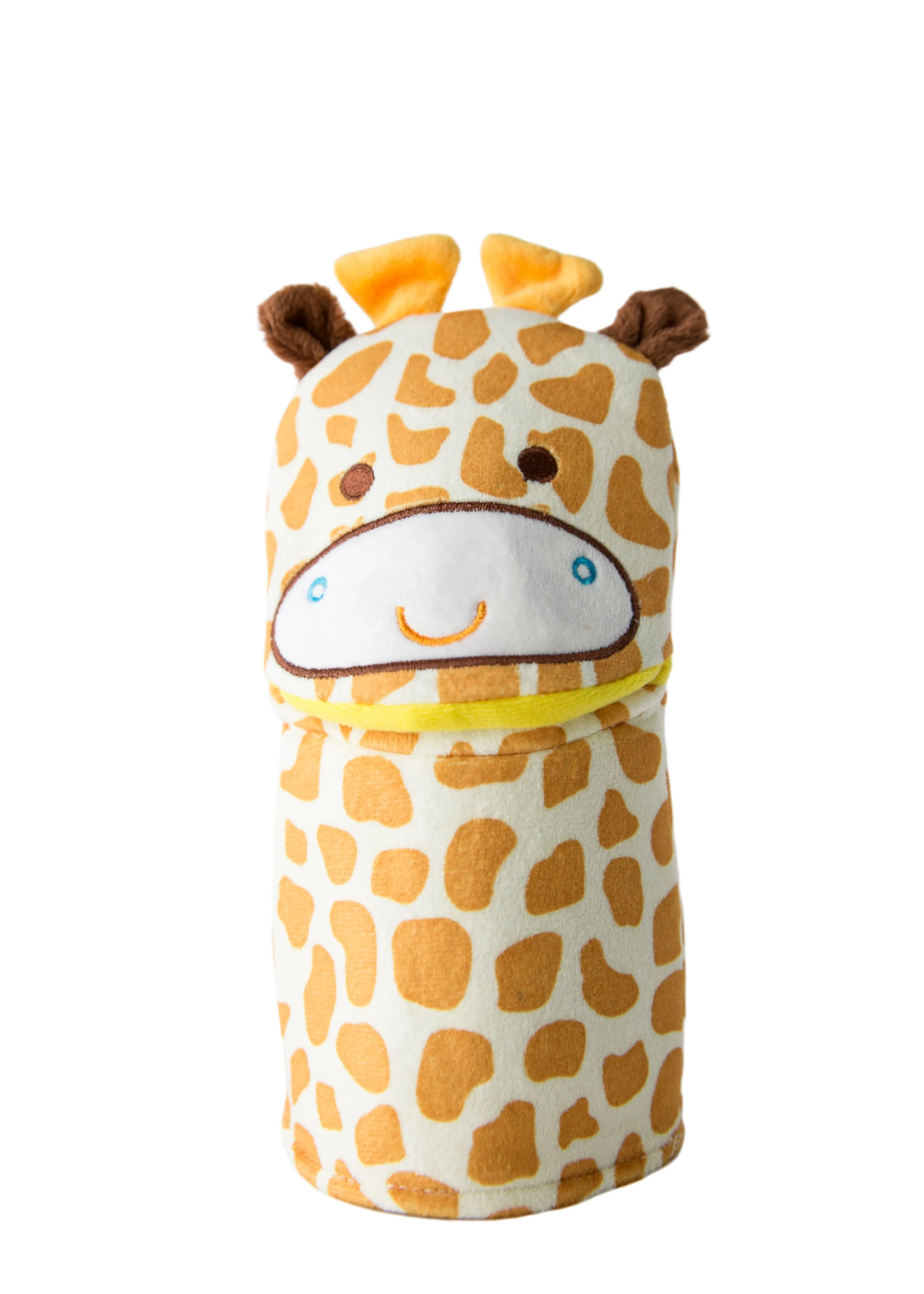 Ginny The Giraffe Wash Cloth - Cotton Mitt