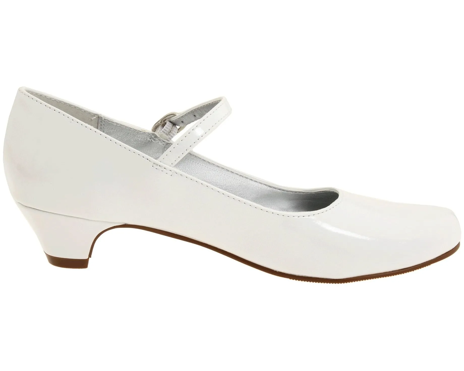 Girls Youth Nina Seeley - White Patent