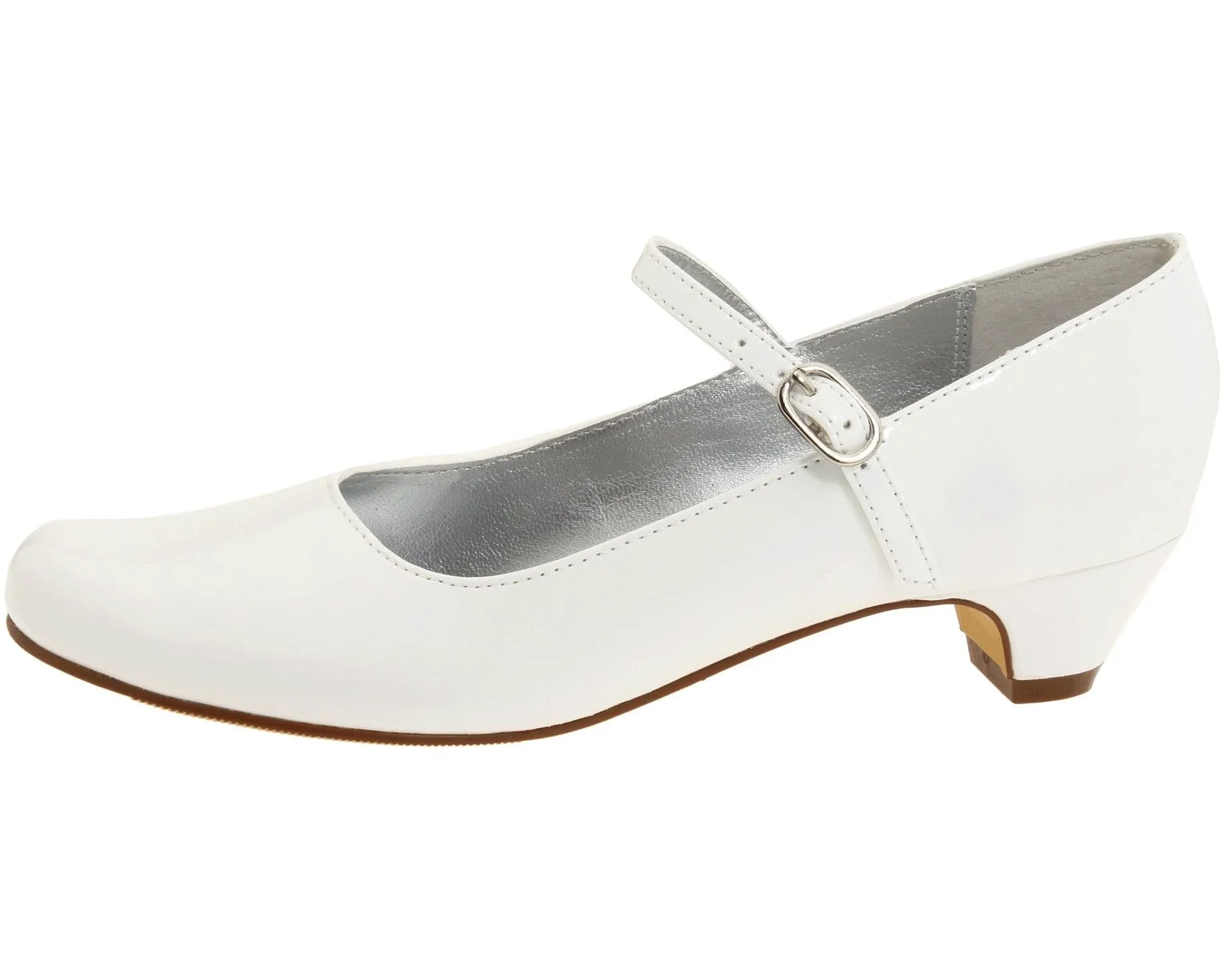 Girls Youth Nina Seeley - White Patent