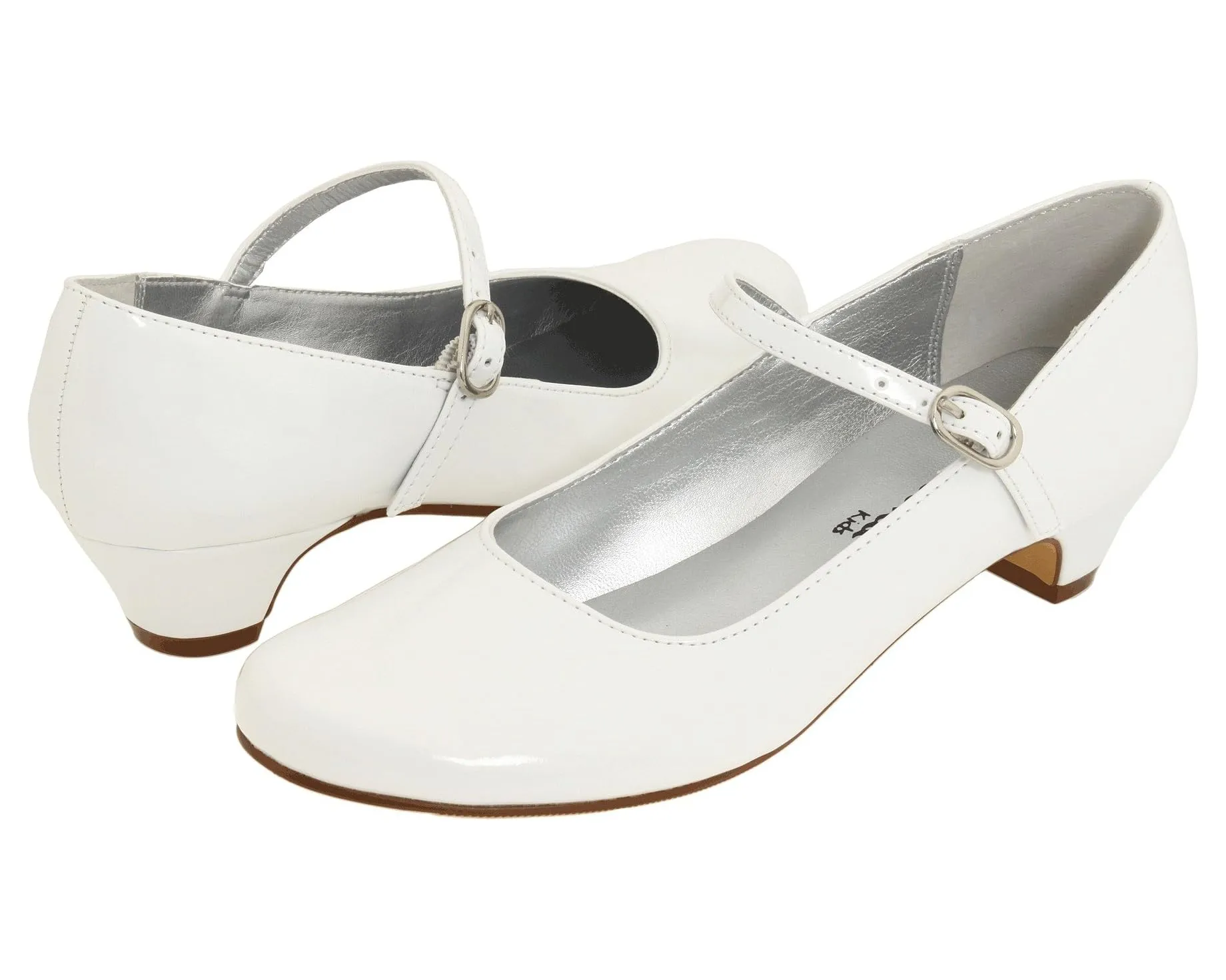 Girls Youth Nina Seeley - White Patent
