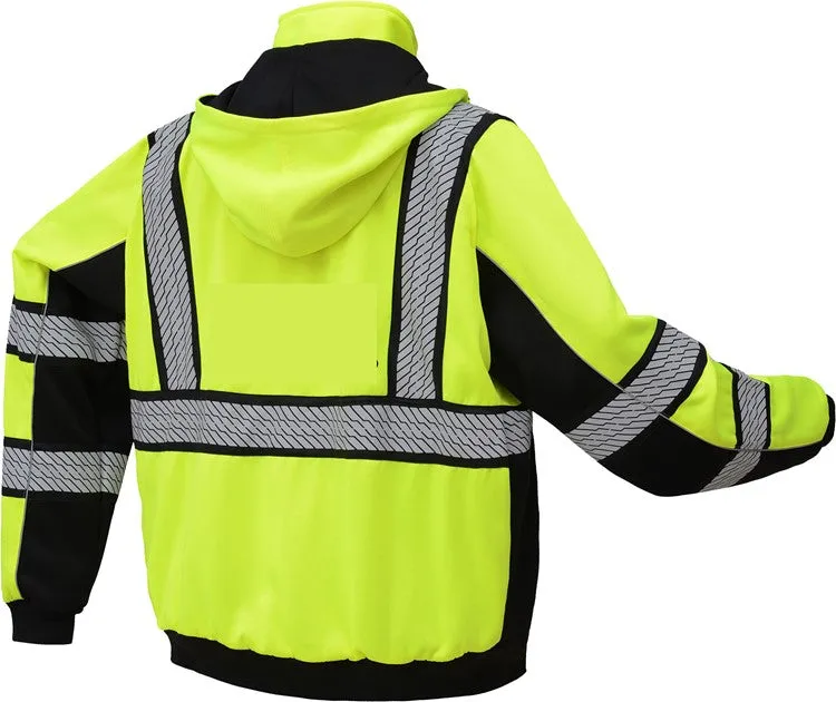 GSS Onyx Yellow Heavy Weight Sweatshirt, Dupont Fabric Protect, Class 3 (each)