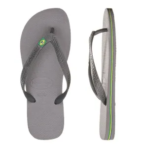 HAVAIANAS TOP BRAZIL STEEL GREY