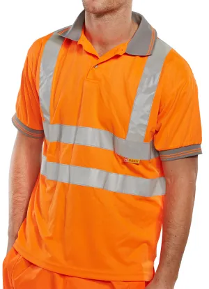 Hi Viz Polo Shirt Orange