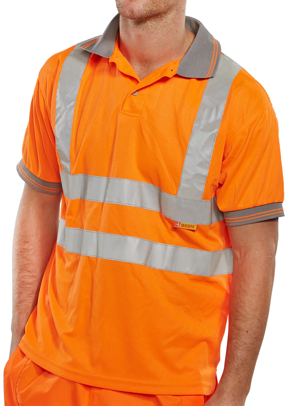 Hi Viz Polo Shirt Orange