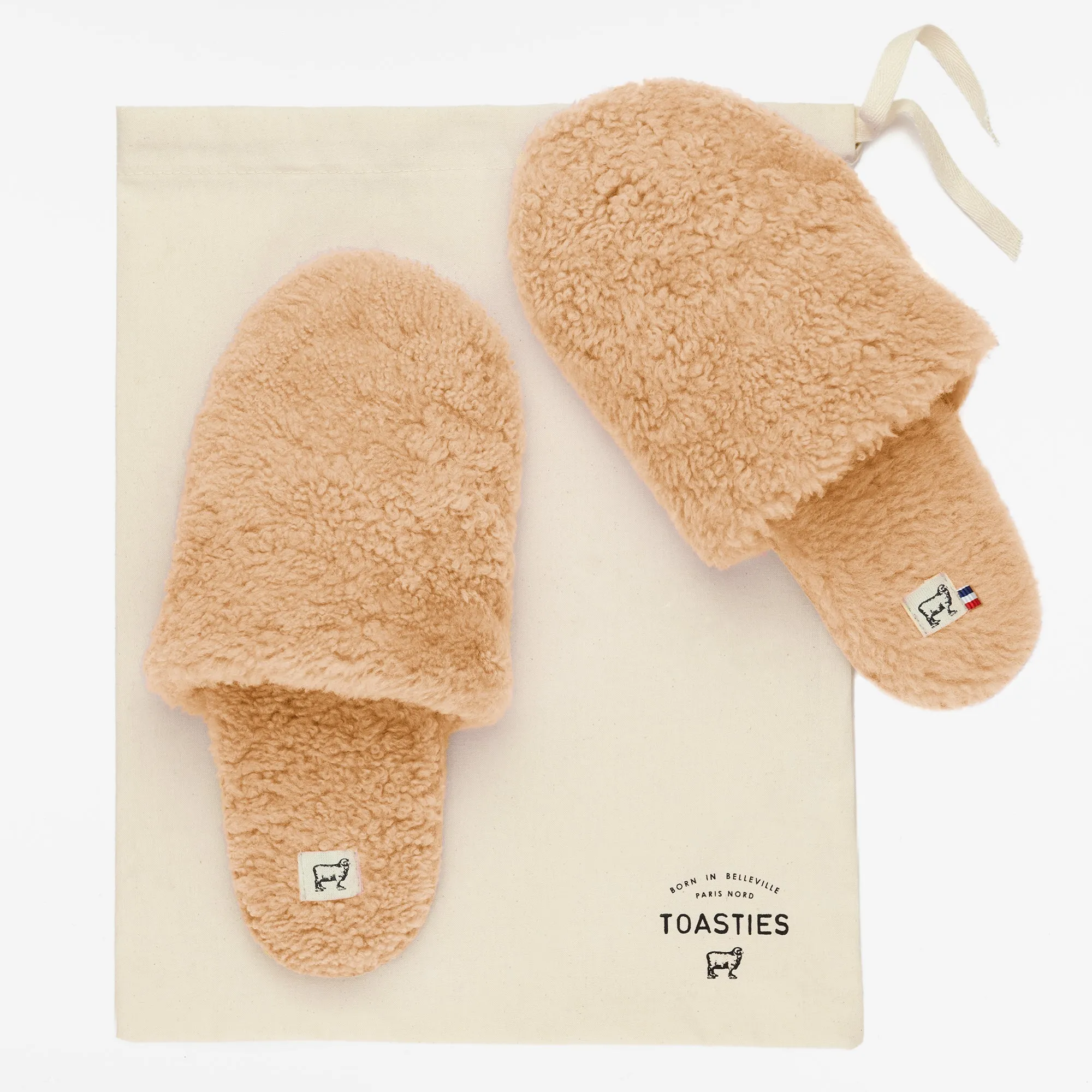 Hotel Slippers | Light Camel