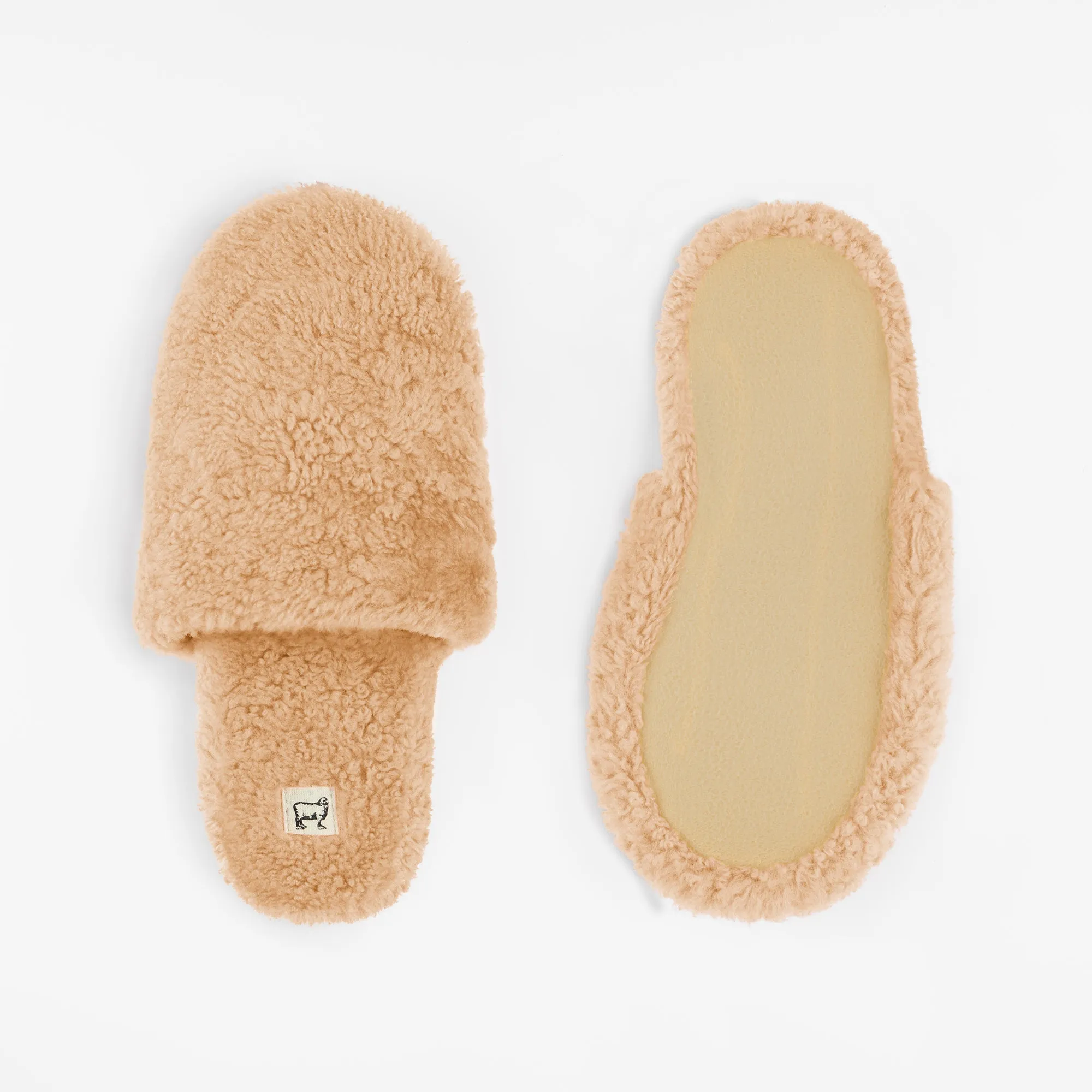 Hotel Slippers | Light Camel