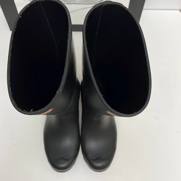 Hunter Original Kids' Classic Rain Boot Black Mate Little Kid/Big Kid) S…