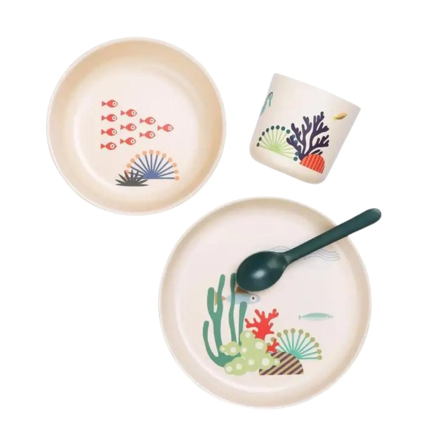 Illustrated Bamboo Kid Set