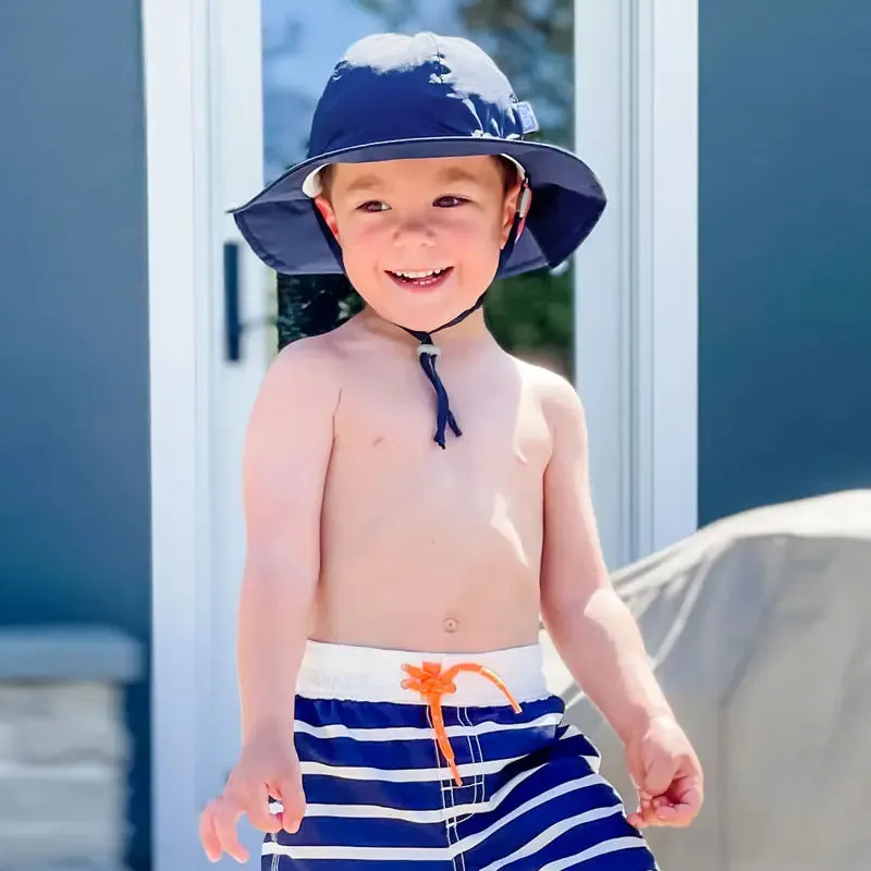Jan & Jul Gro-With-Me Sun Hat - Atlantic Blue