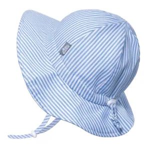 Jan & Jul Gro-With-Me Sun Hat - Blue Stripes