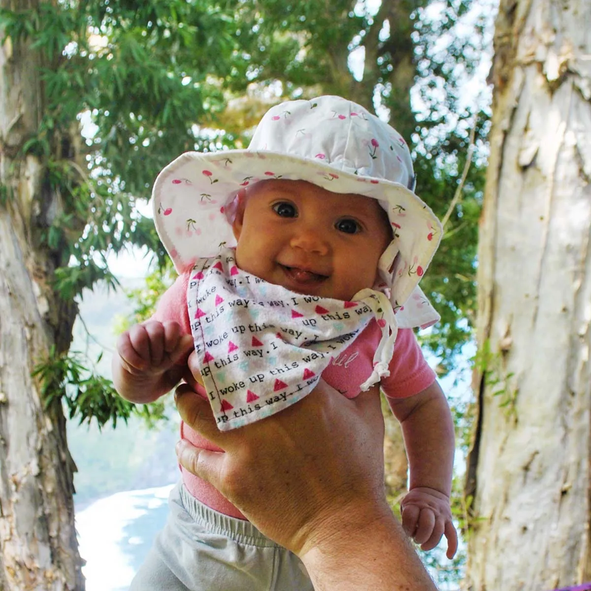 Jan & Jul Gro-With-Me Sun Hat - Cherries