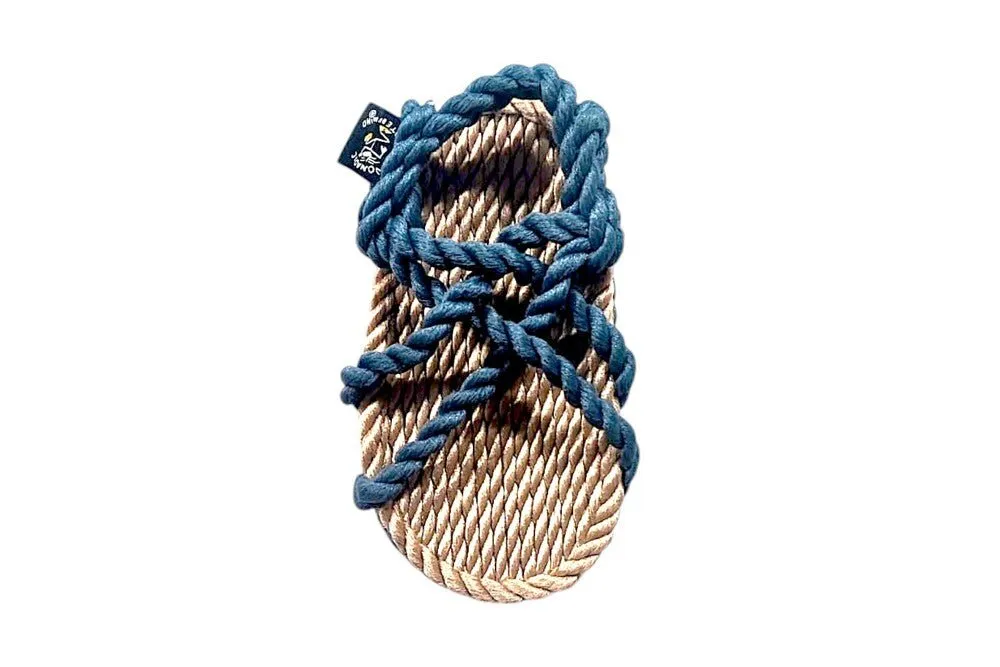 JC Kids -  Beige & Denim blue