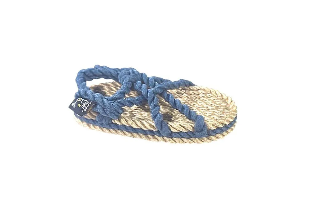 JC Kids -  Beige & Denim blue
