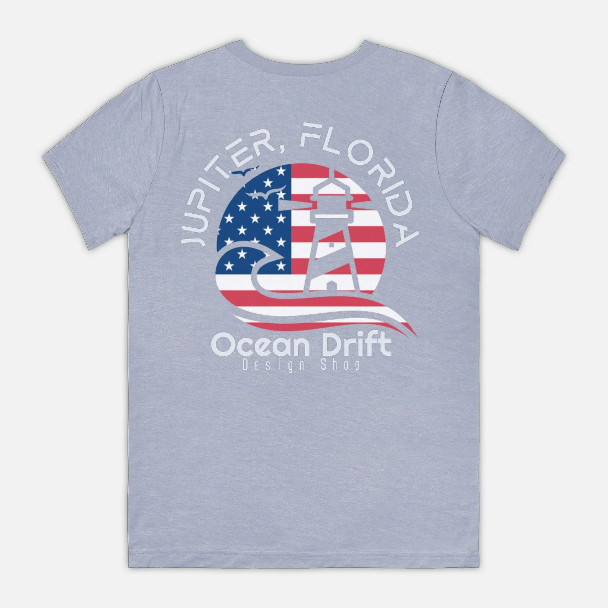 Jupiter USA Unisex Tee 3001CVC
