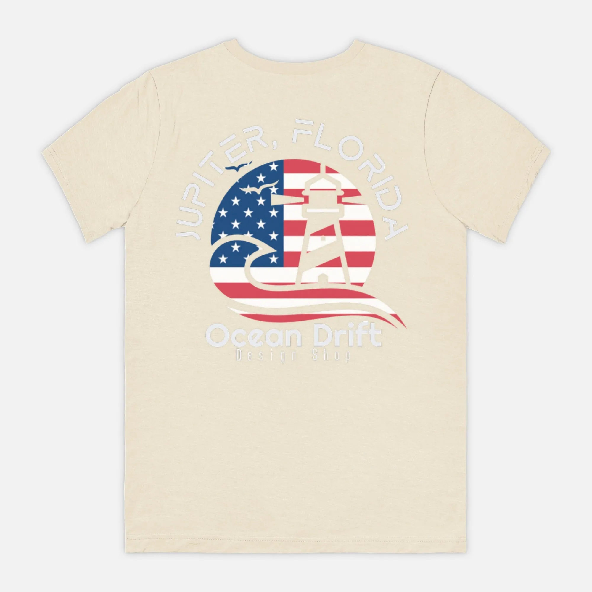 Jupiter USA Unisex Tee 3001CVC