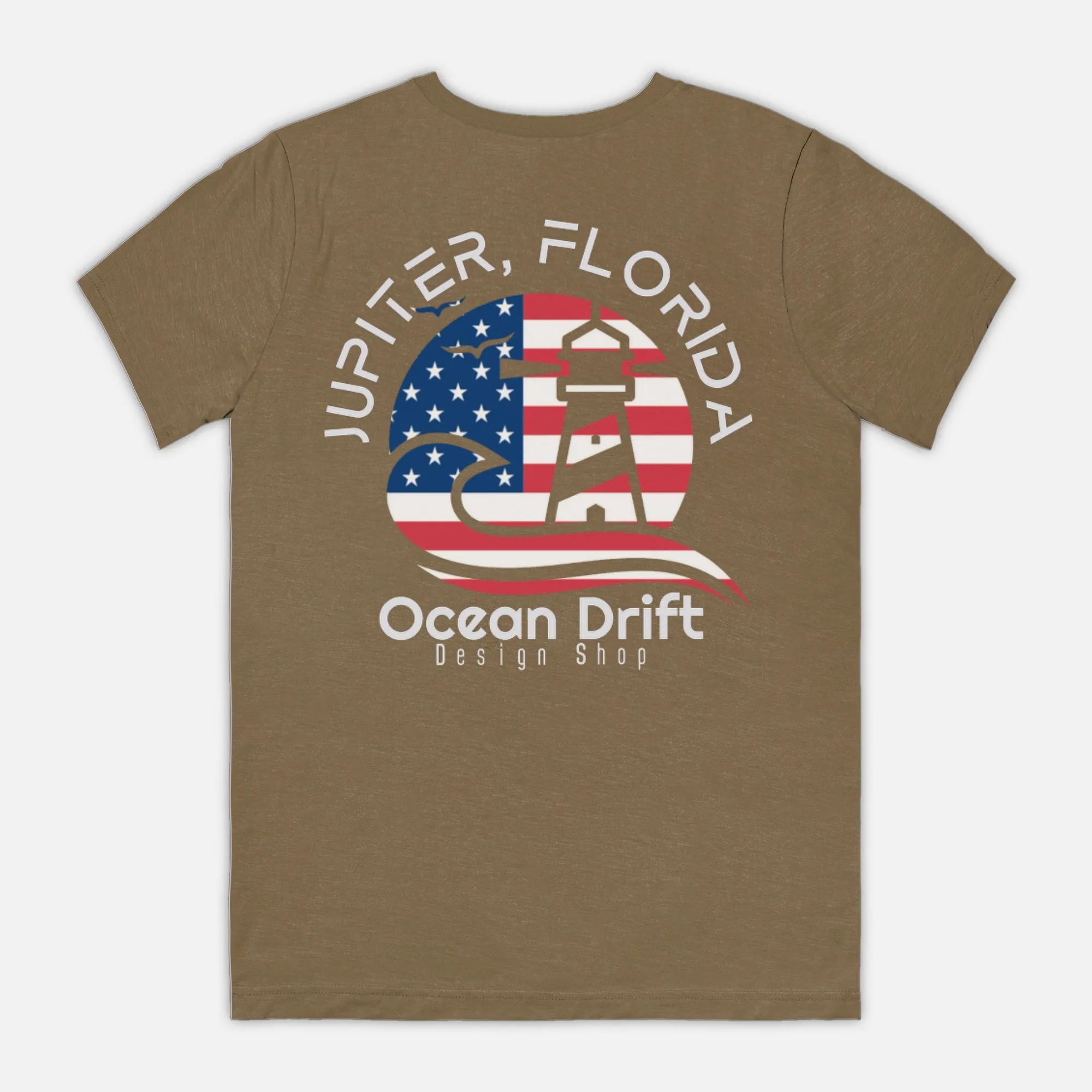 Jupiter USA Unisex Tee 3001CVC