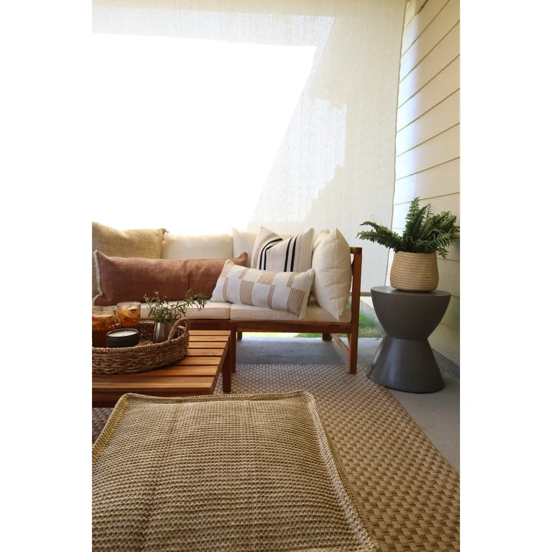 Kaylah Performance Geometric Rug Highland Dunes Rug Size: Square 5'3"